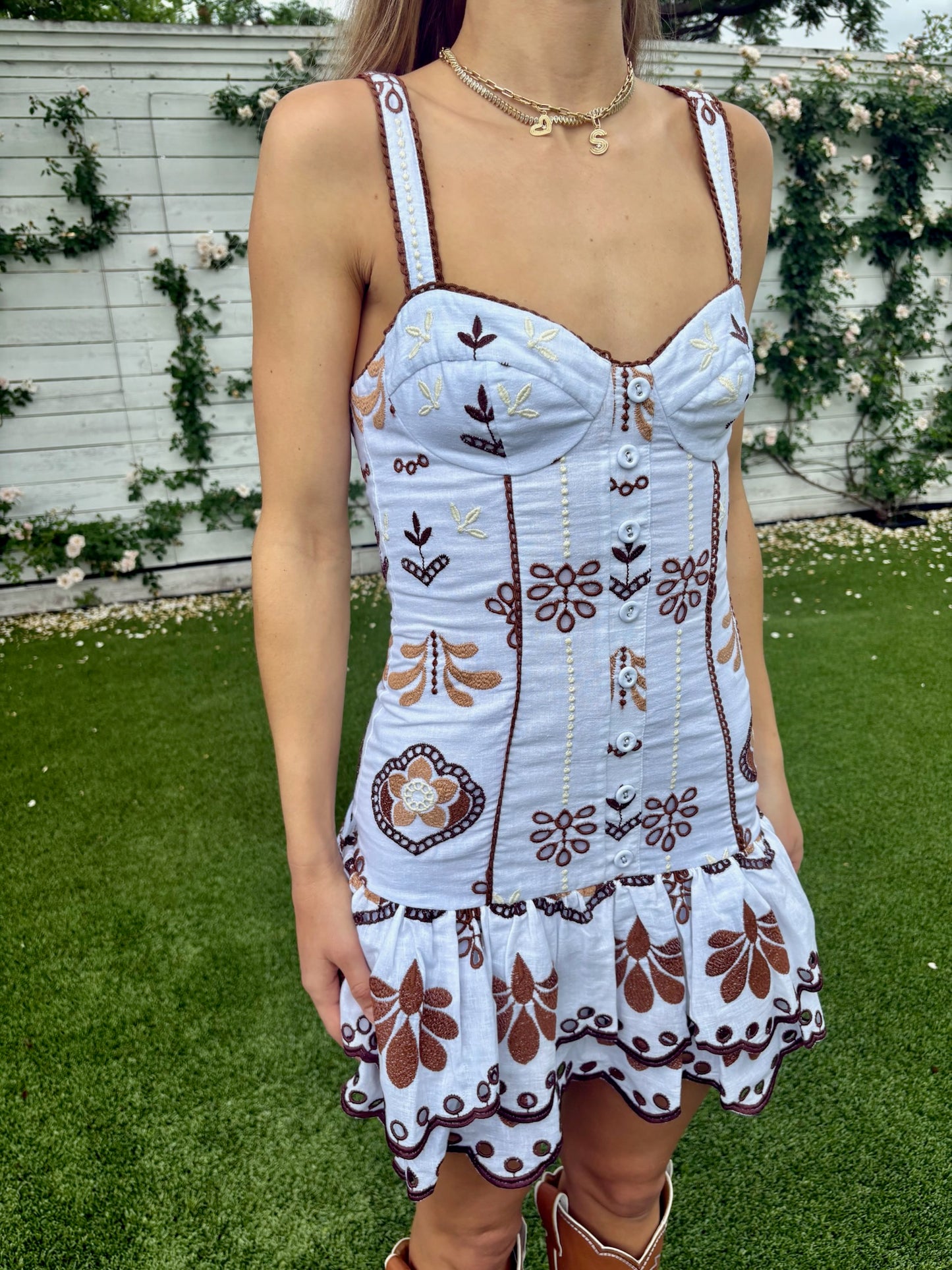niva short dress