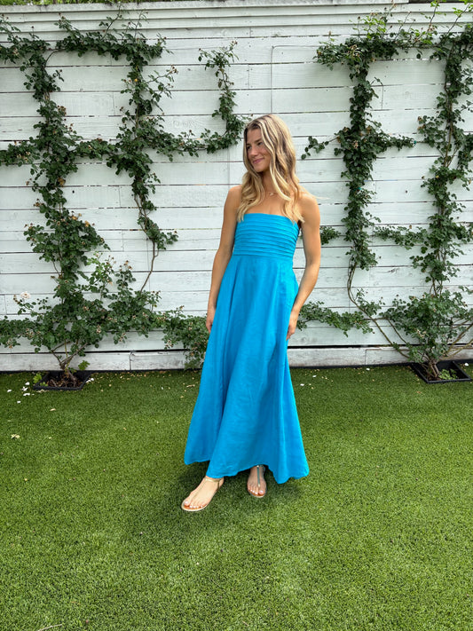 sachin and babi light blue dress Strapless Casual Dresses + FREE SHIPPING | Clothing main image 1