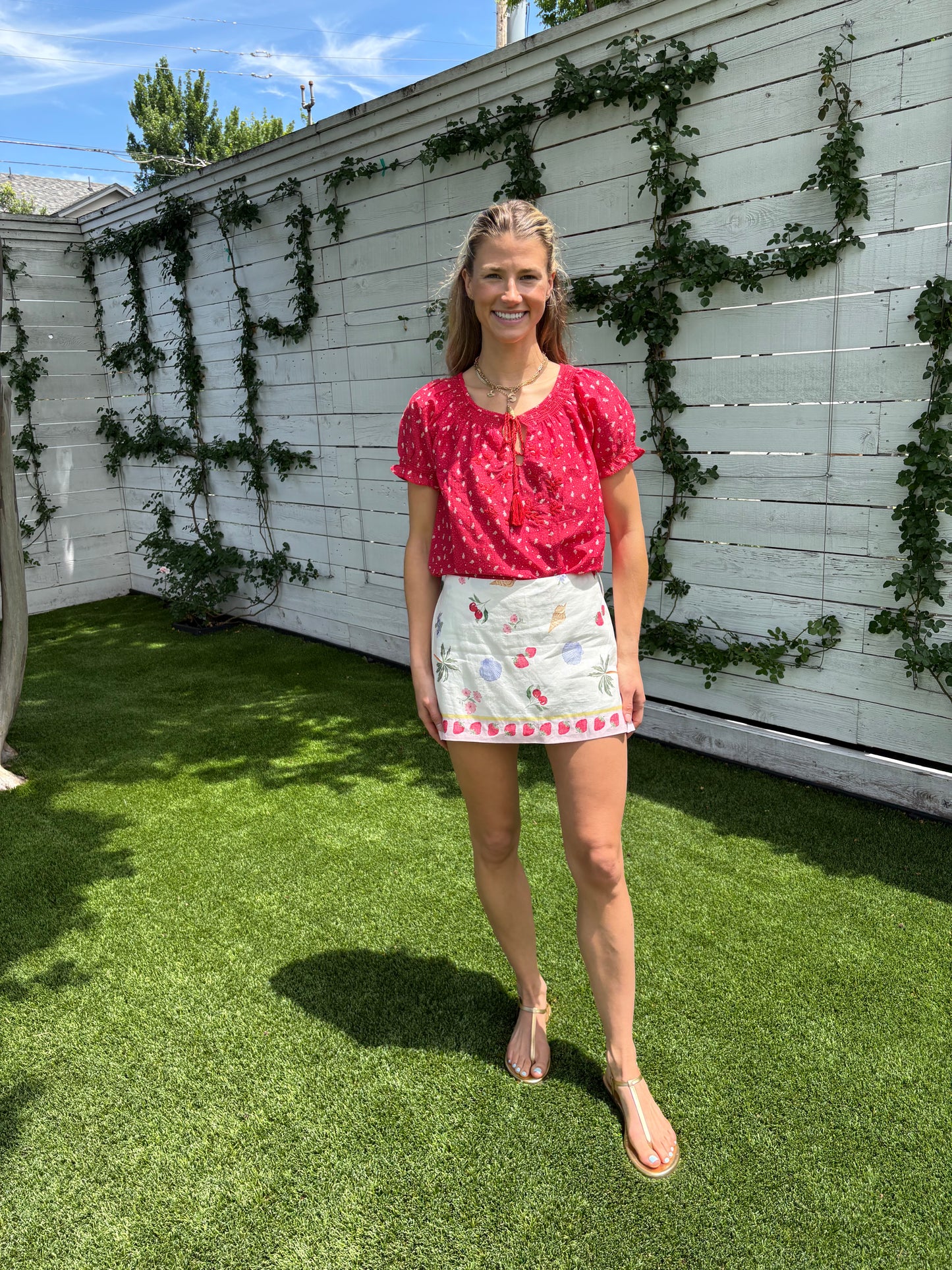 katie embroidered top
