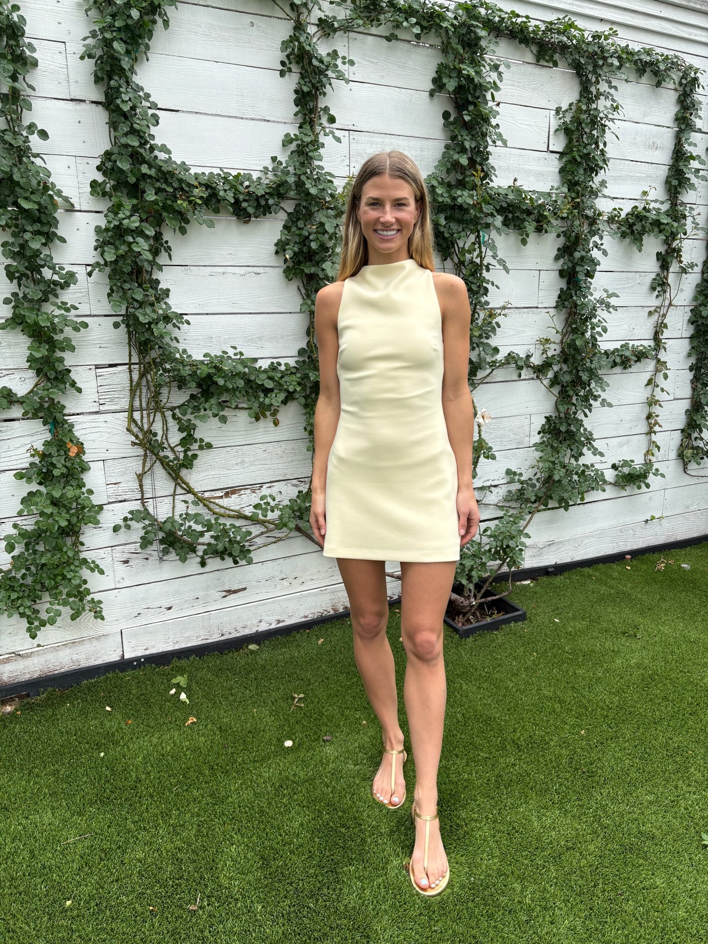 gemma racer mini dress