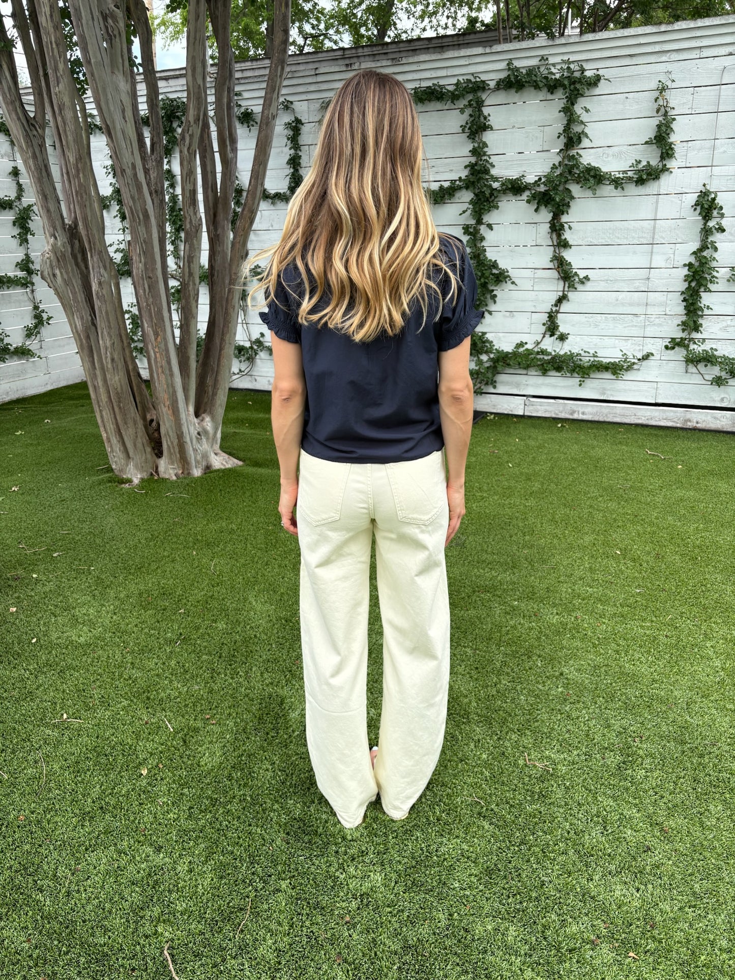 katie embroidered top