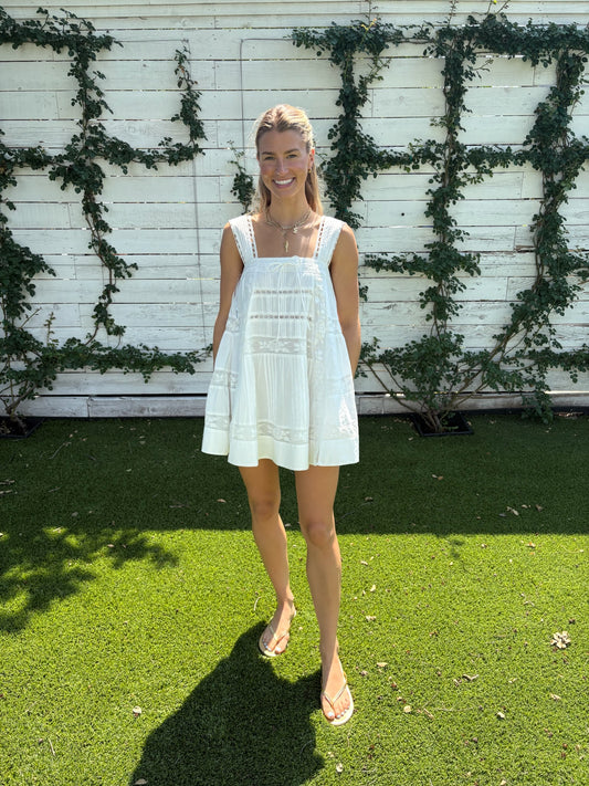 breezy mini dress