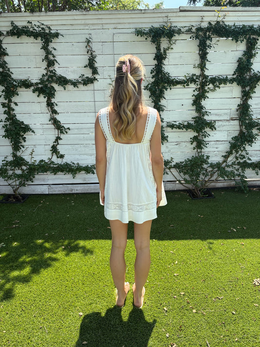 breezy mini dress
