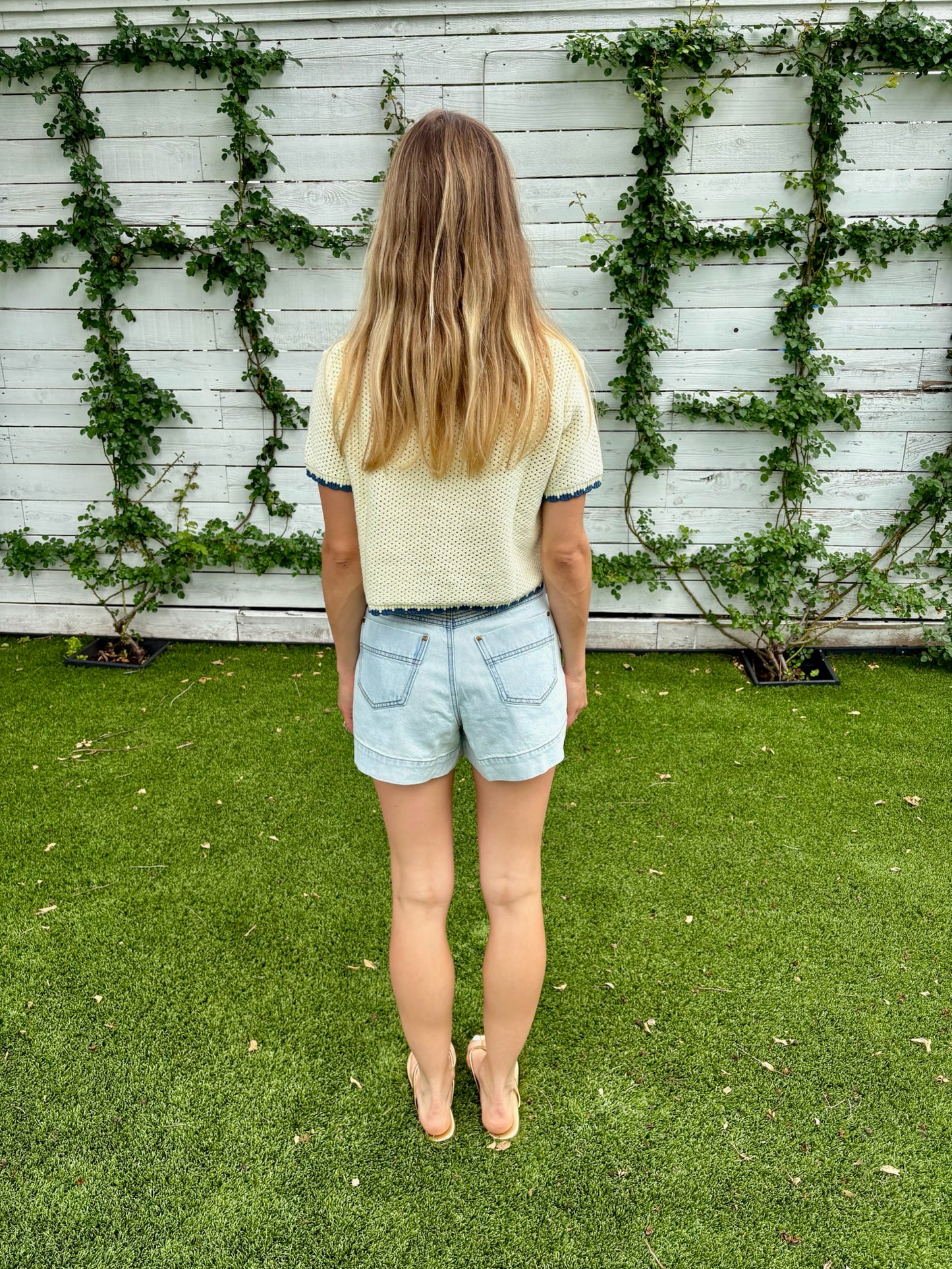 inez crochet polo