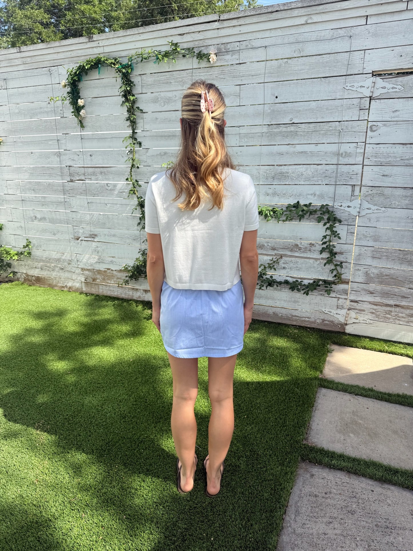 the boxer mini skirt