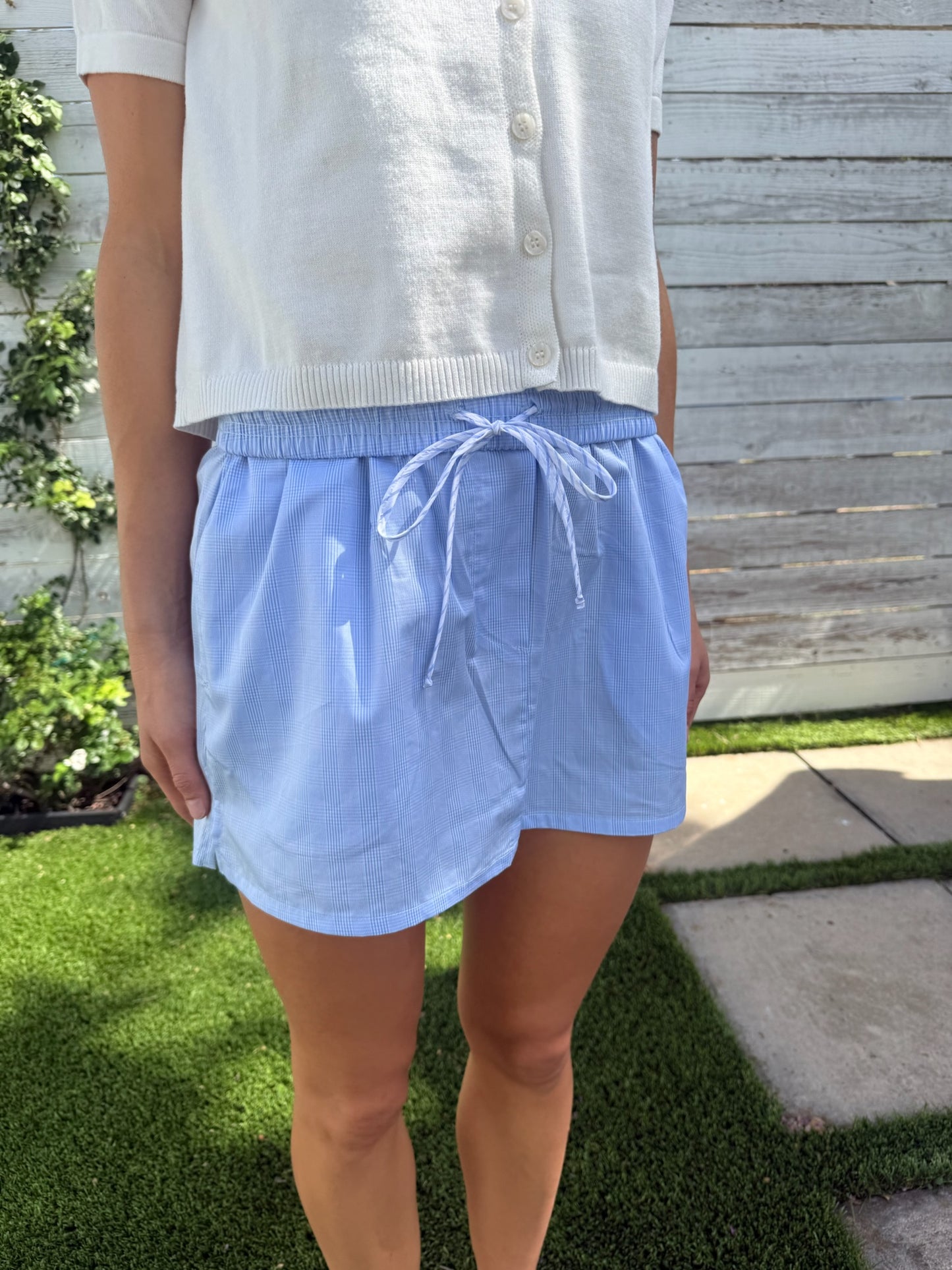 the boxer mini skirt