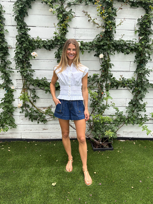 rolo sleeveless top