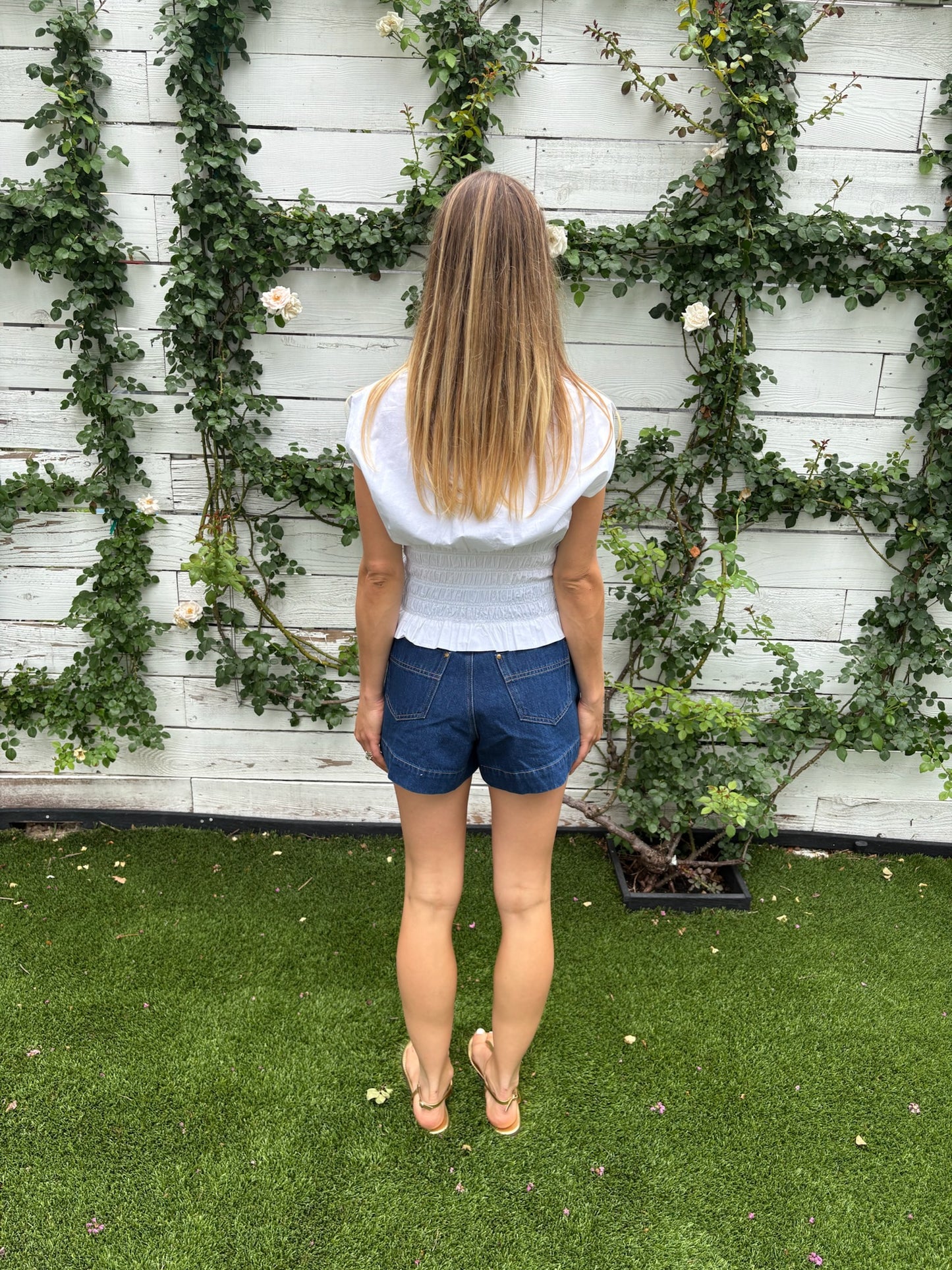 rolo sleeveless top
