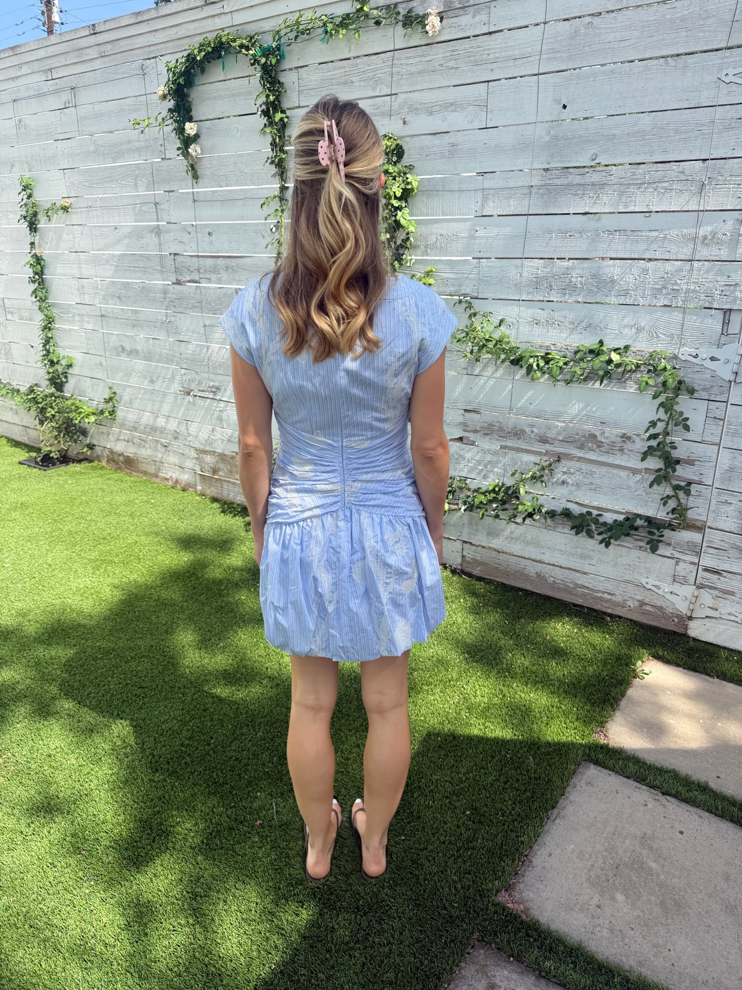 rowyn ruched mini dress