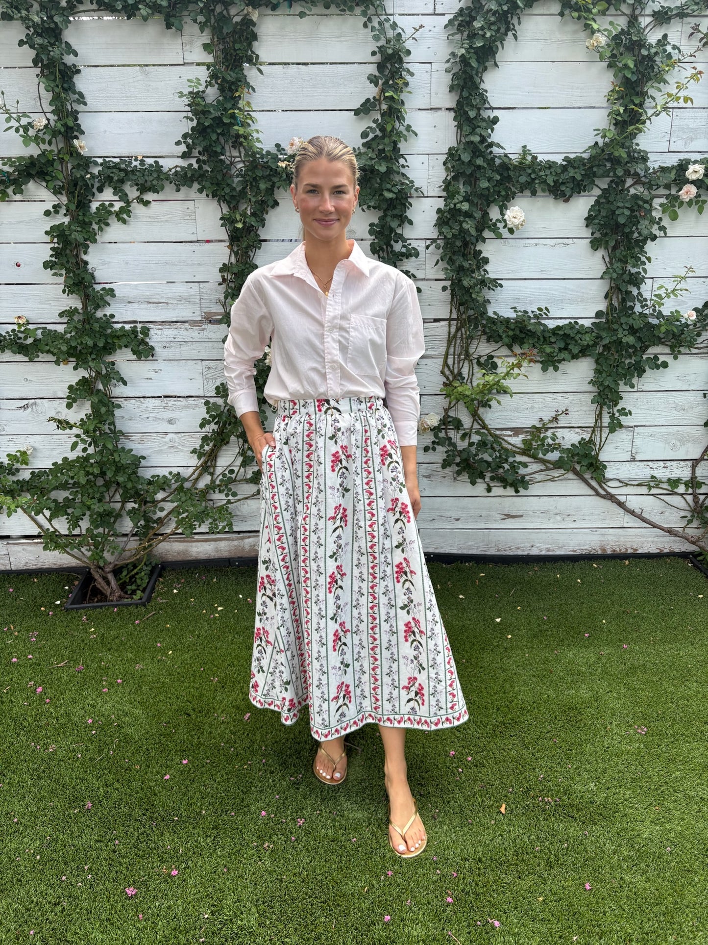 anya midi skirt