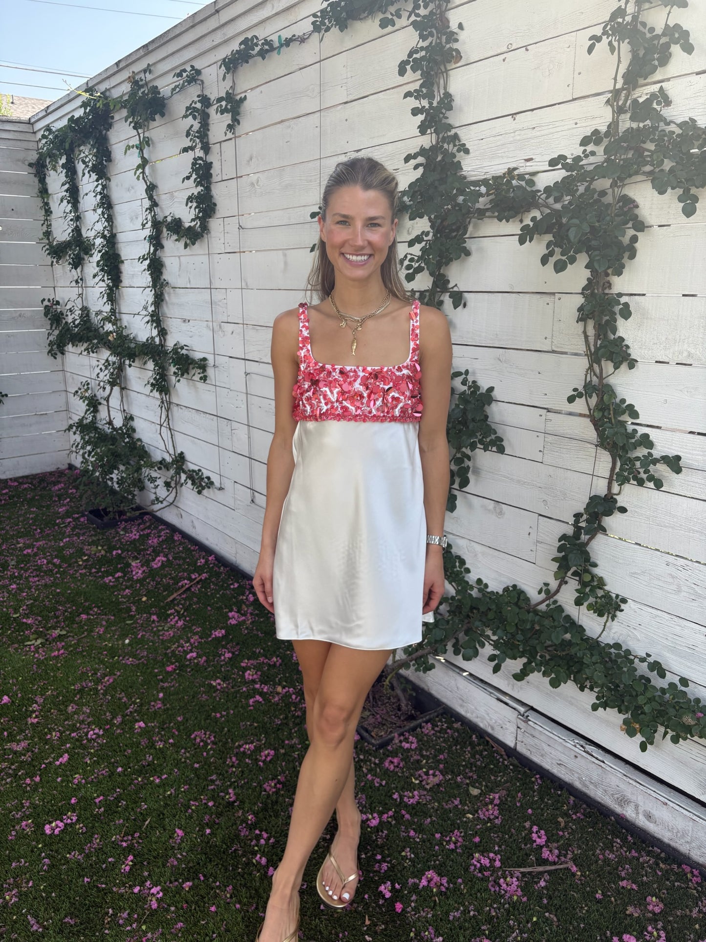 winifred embroidered dress