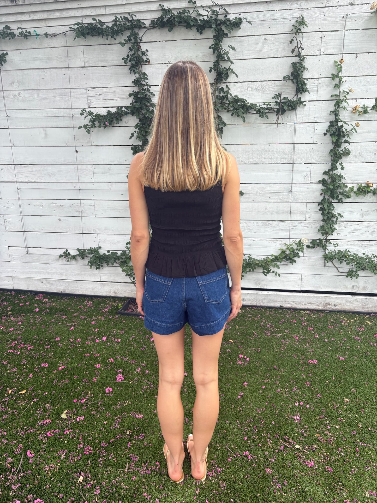 pheobe smocked tank