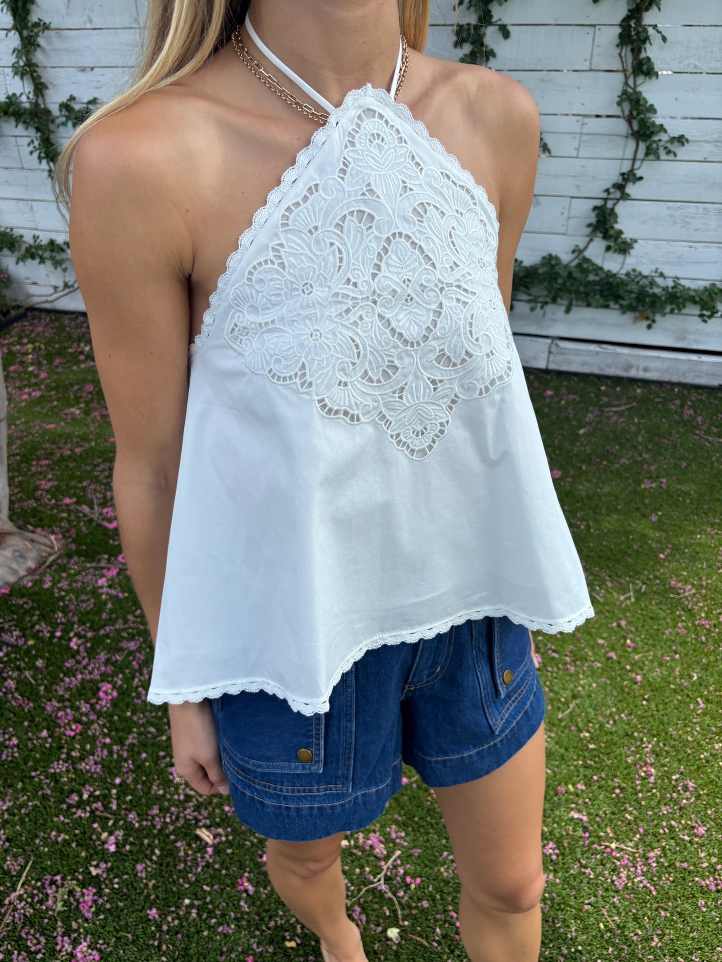 marianne halter top