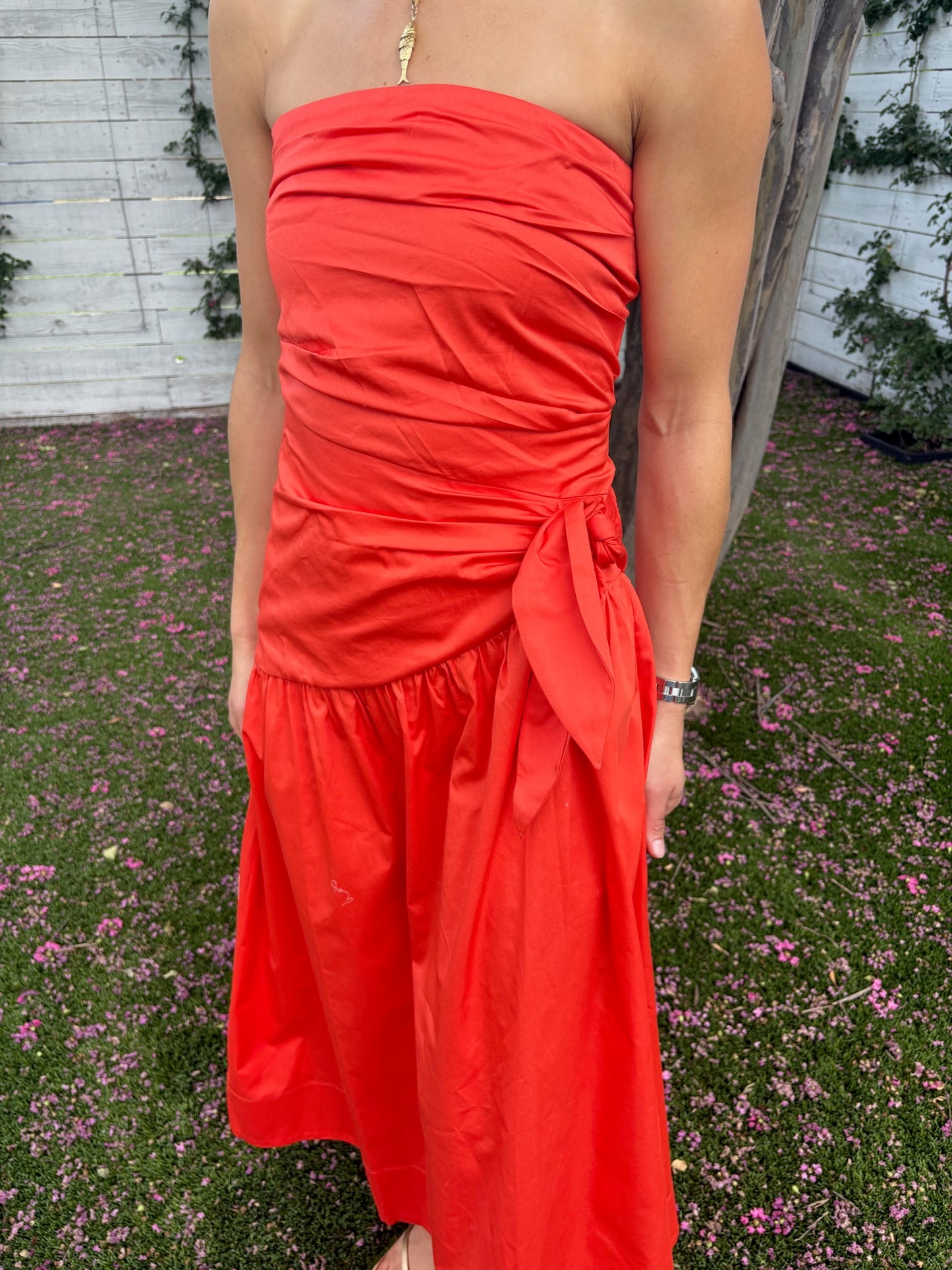 renie tie dress