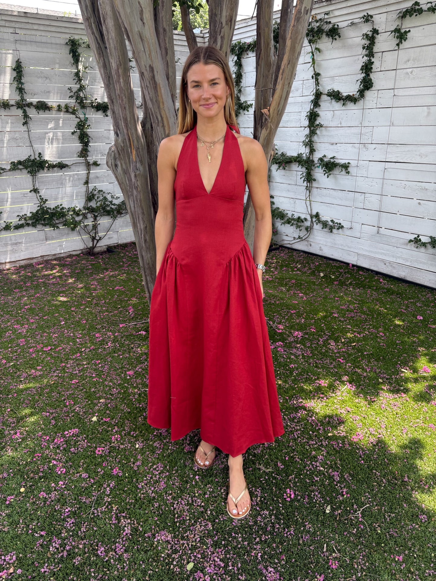 la cala midi dress