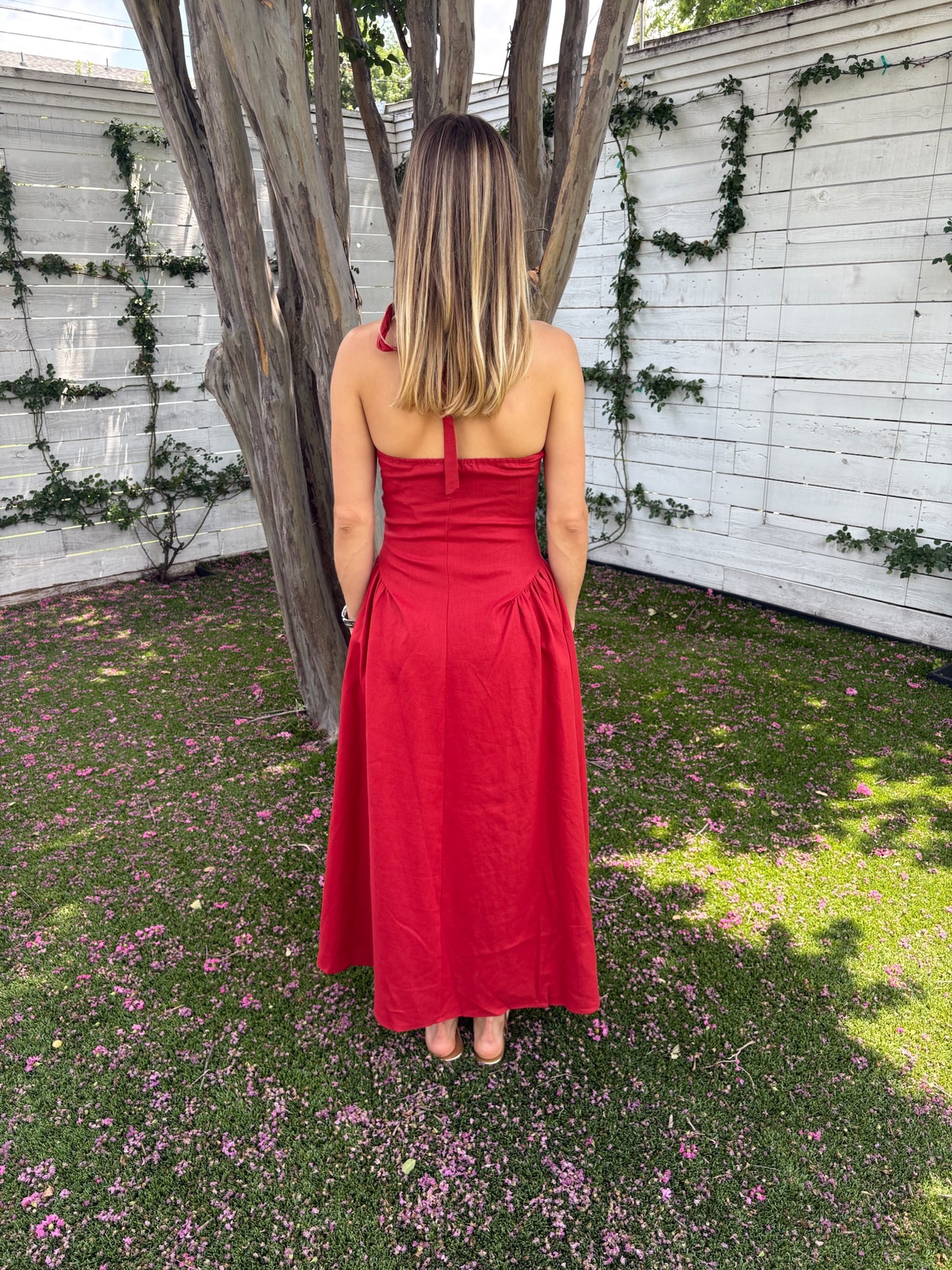 la cala midi dress