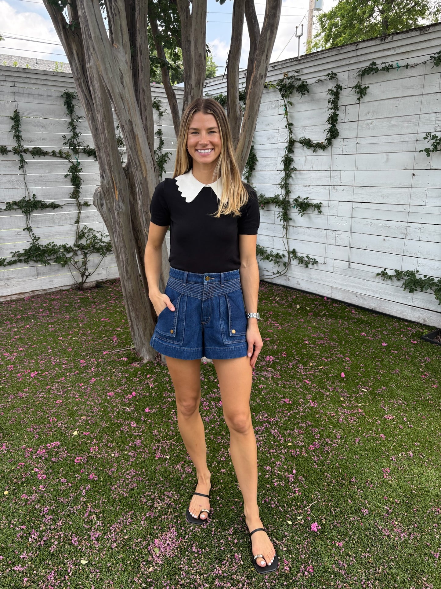 ginny knit top