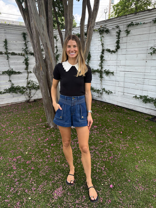 ginny knit top