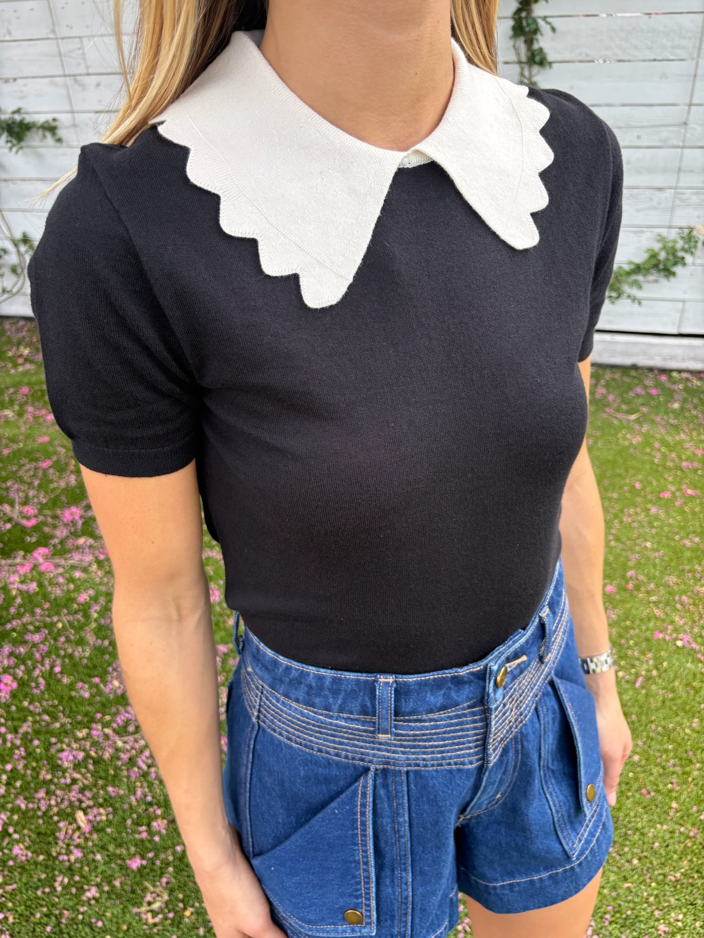 ginny knit top