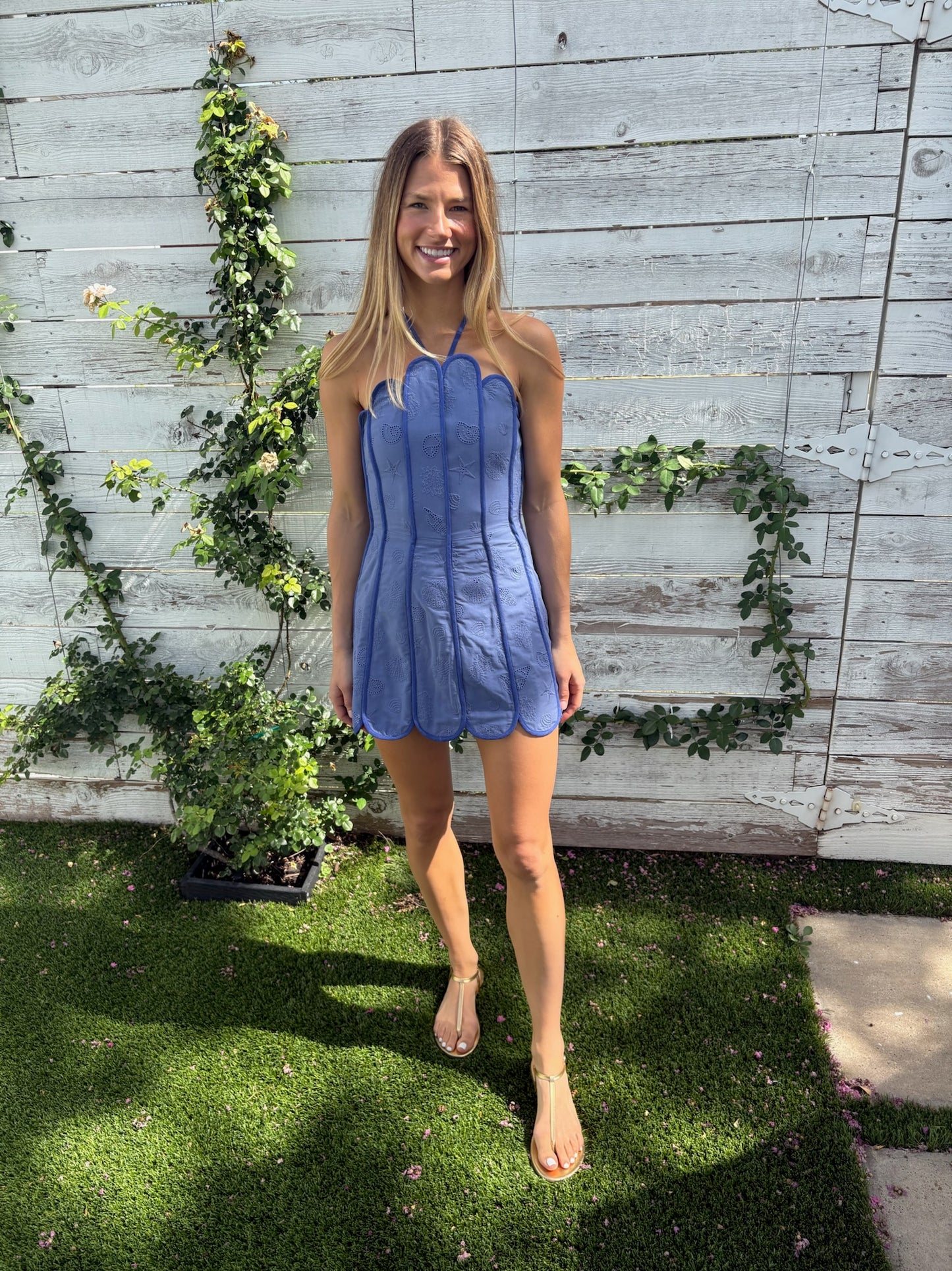 lenny dress deep sea