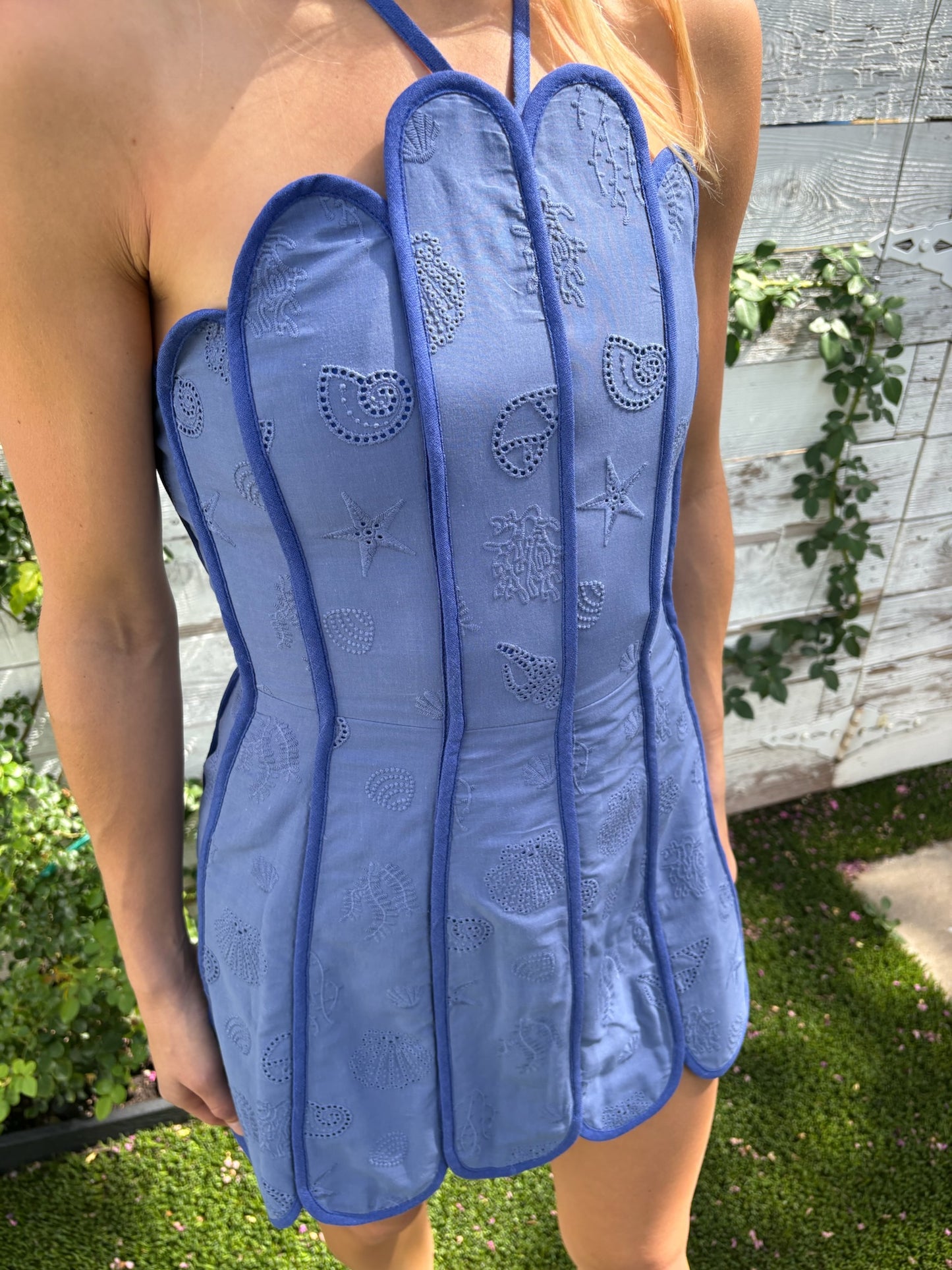 lenny dress deep sea