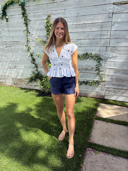 tailor linen short