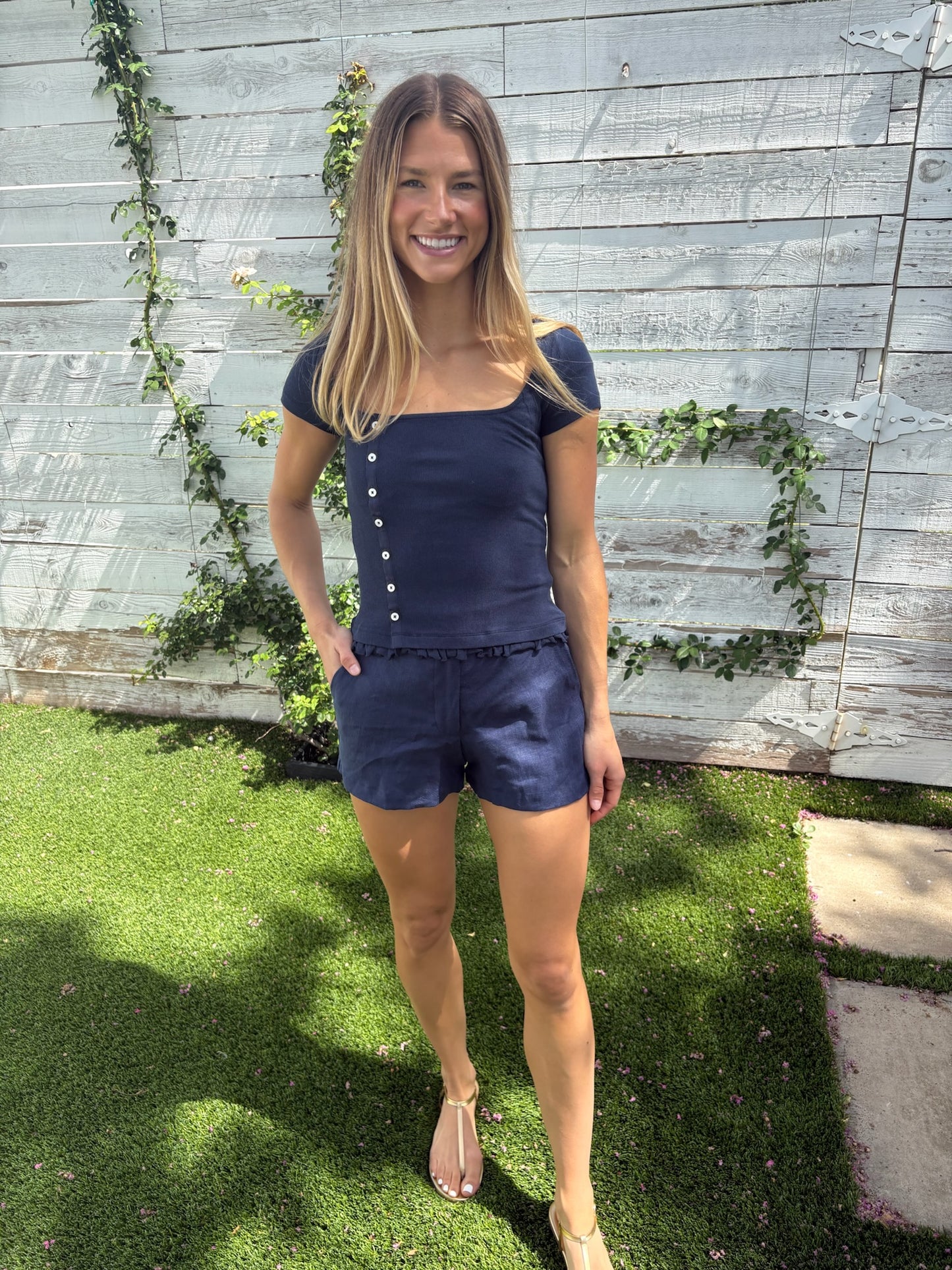 posie short sleeve top