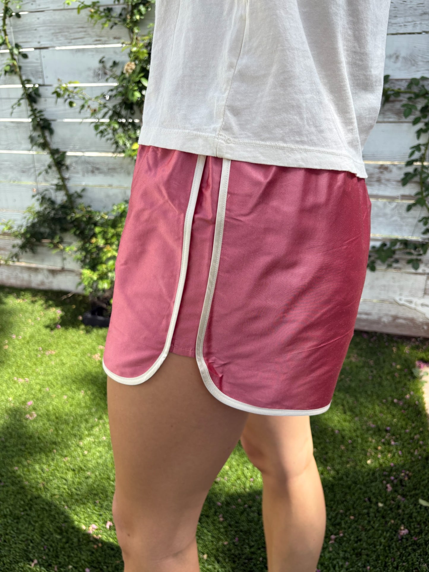 the taffeta racer stripe short