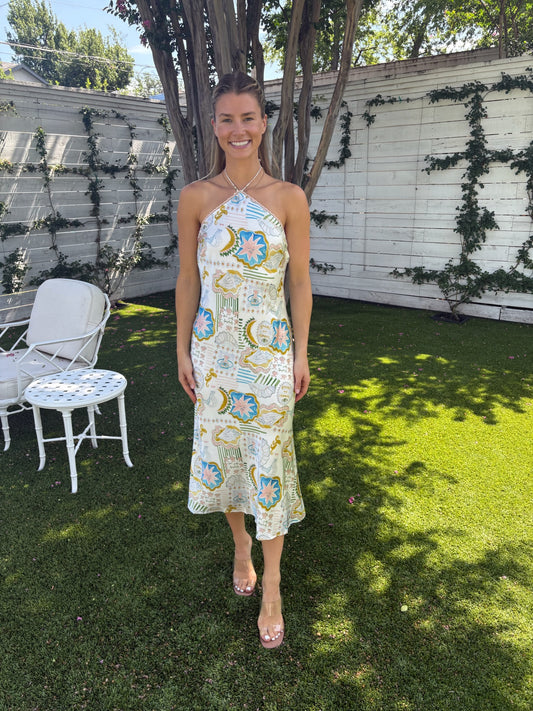 tide pool midi dress