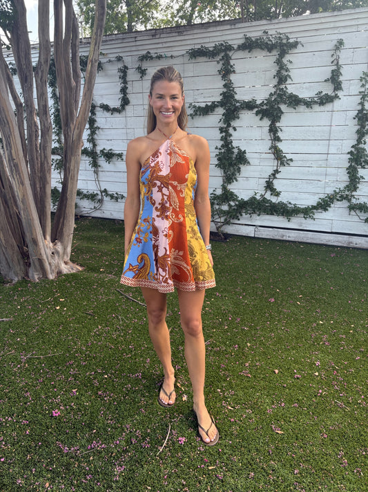 leya skater short dress