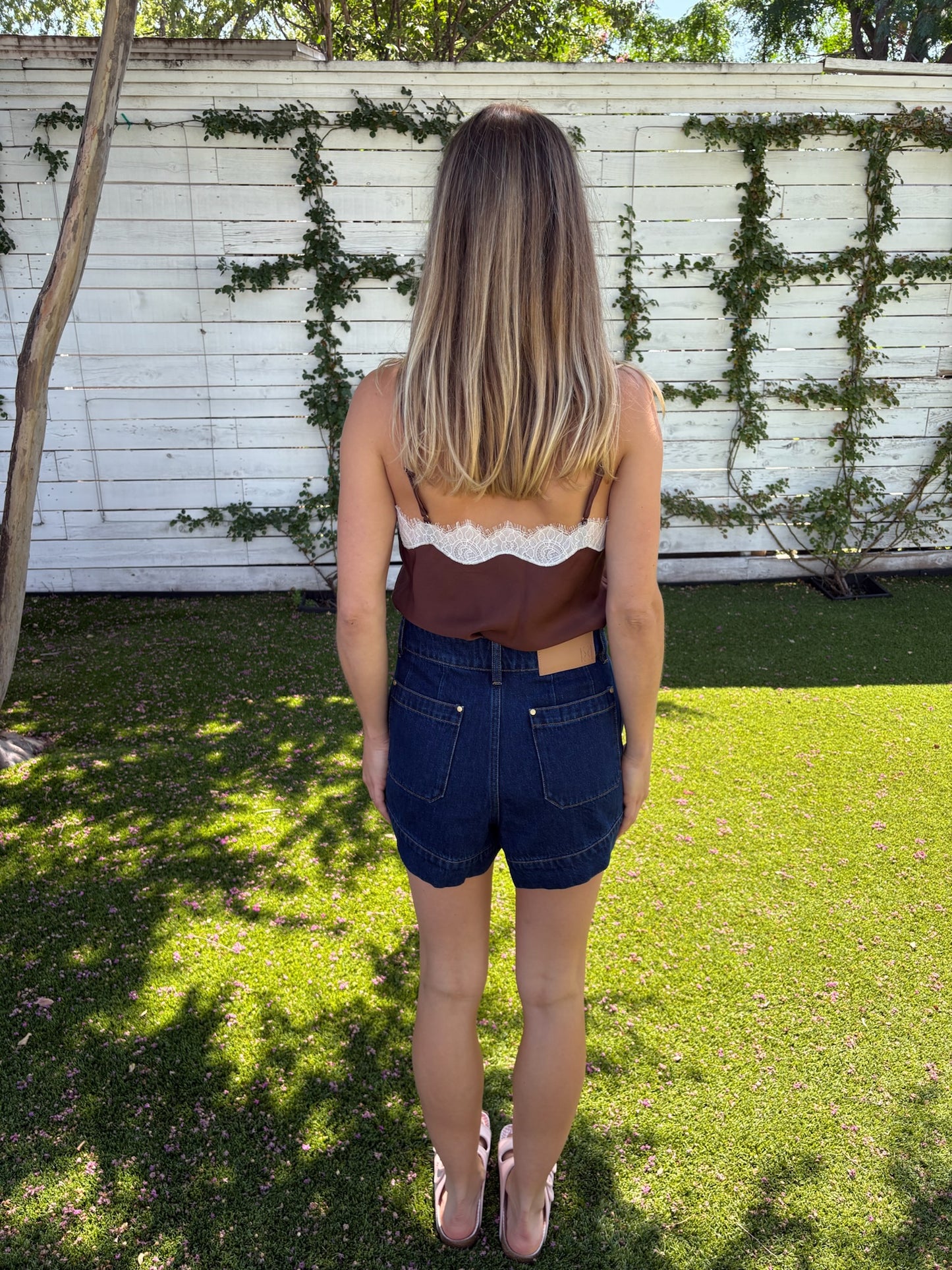 hanna denim short