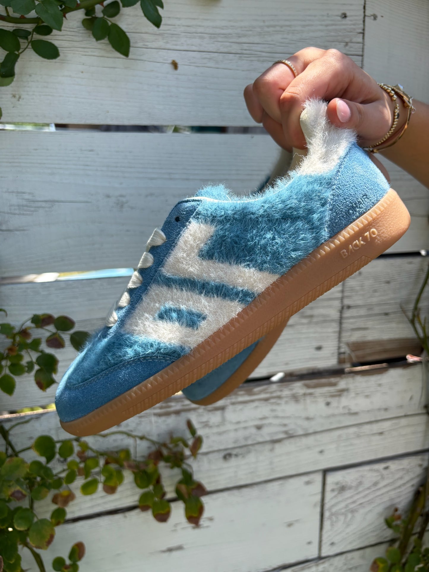 mohair sneaker