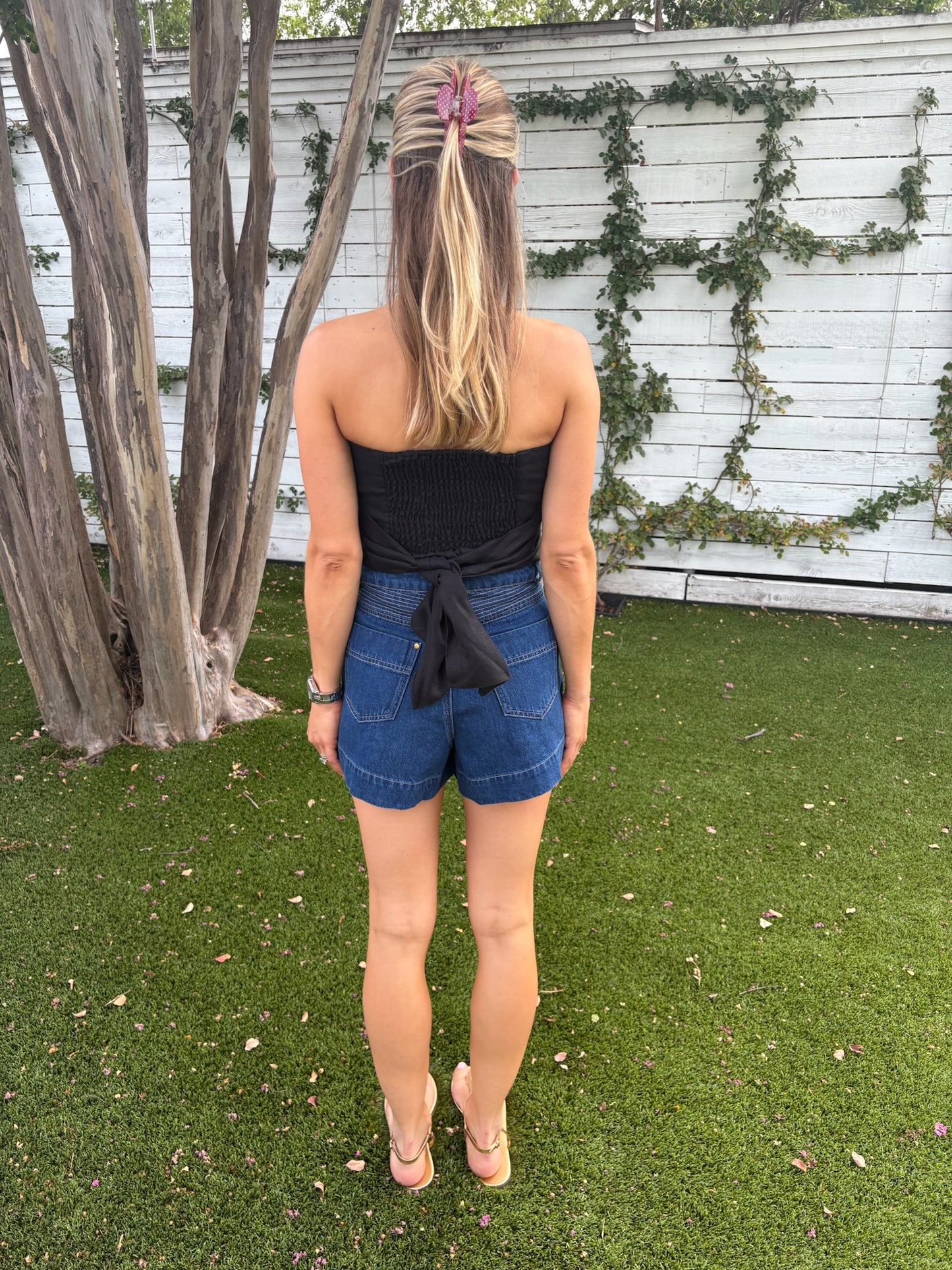 alzira top black