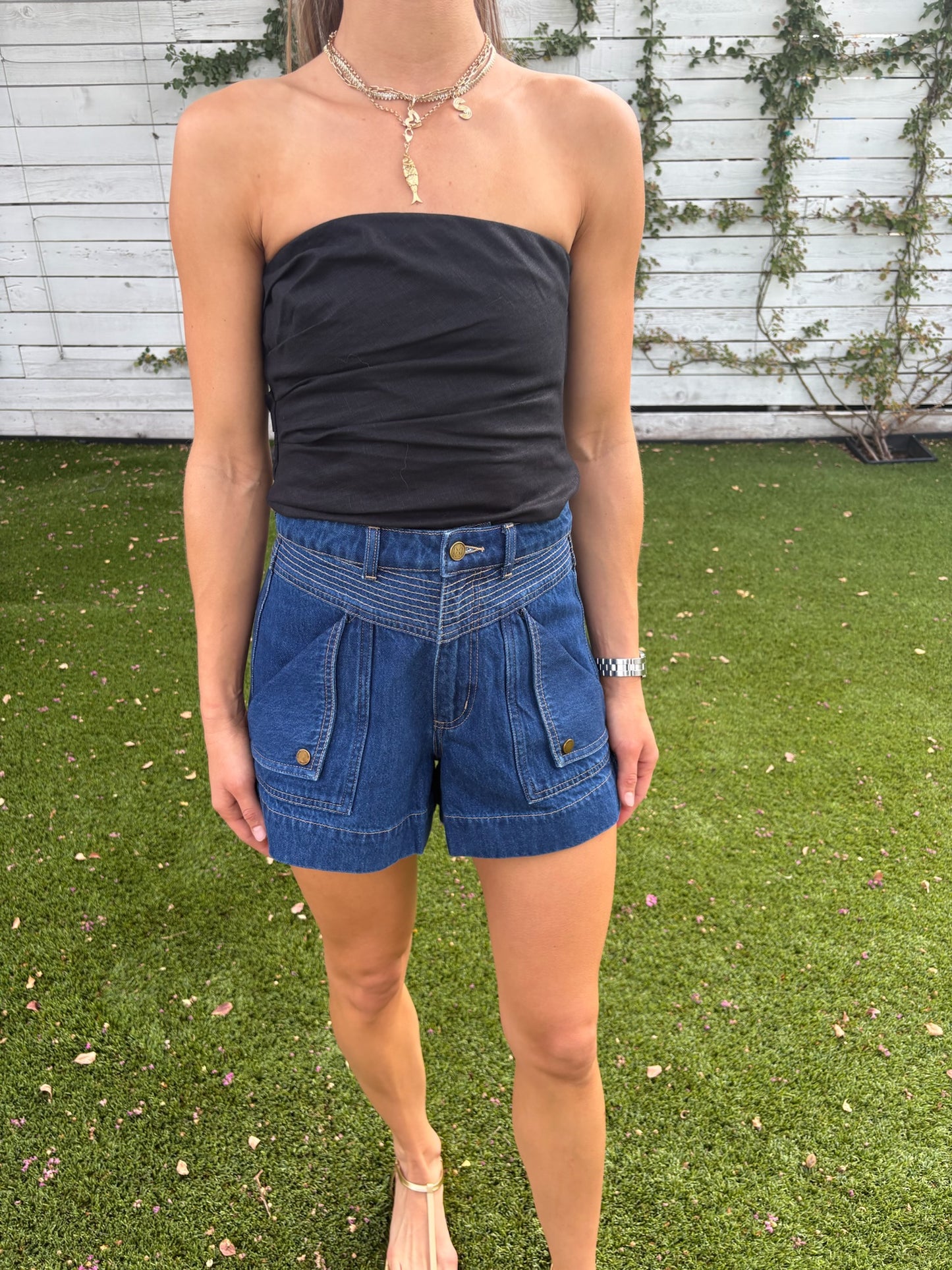 alzira top black
