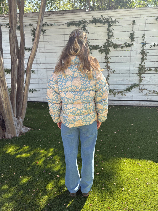 winter roses short jacket