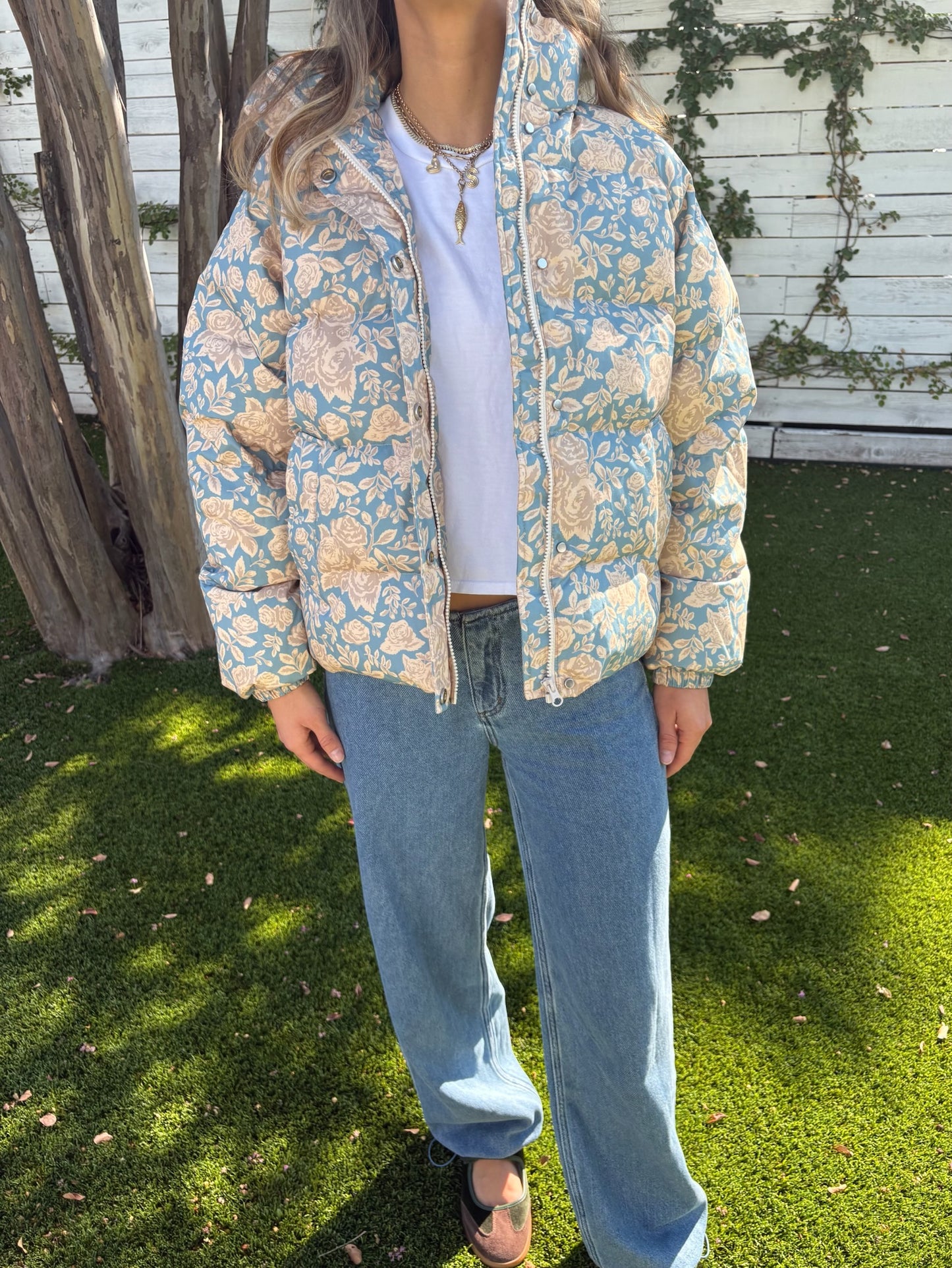 winter roses short jacket