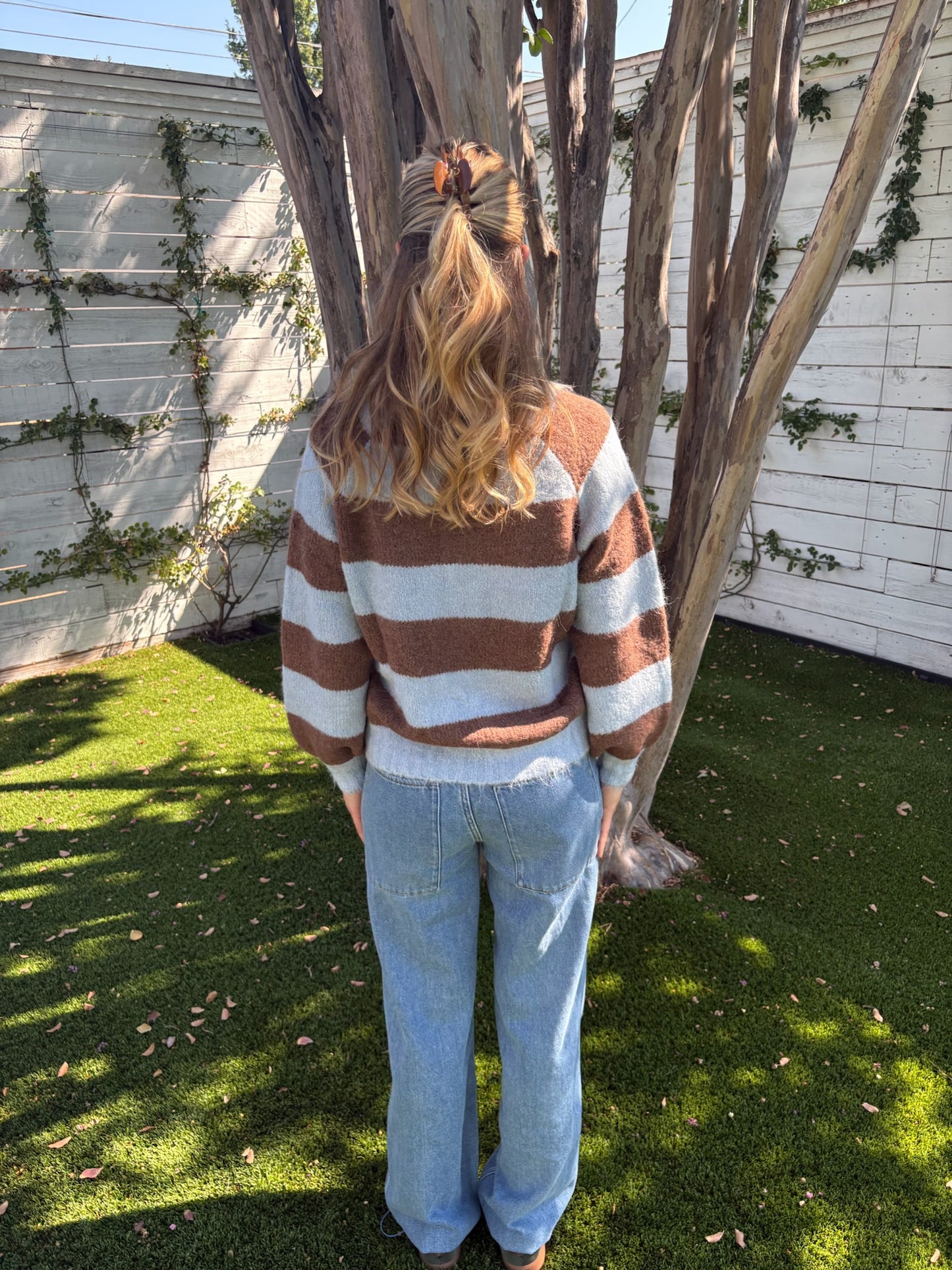 frank striped polo