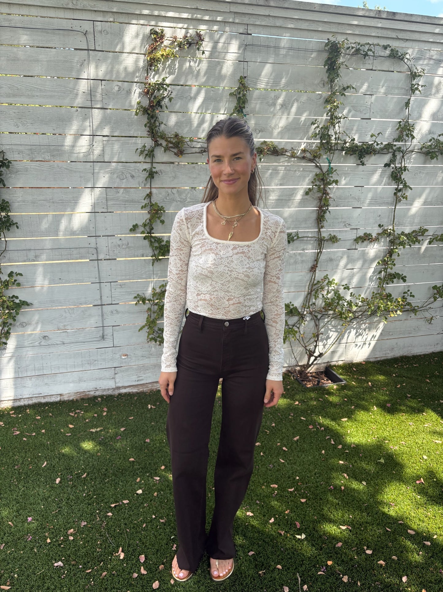 bonnie lace top