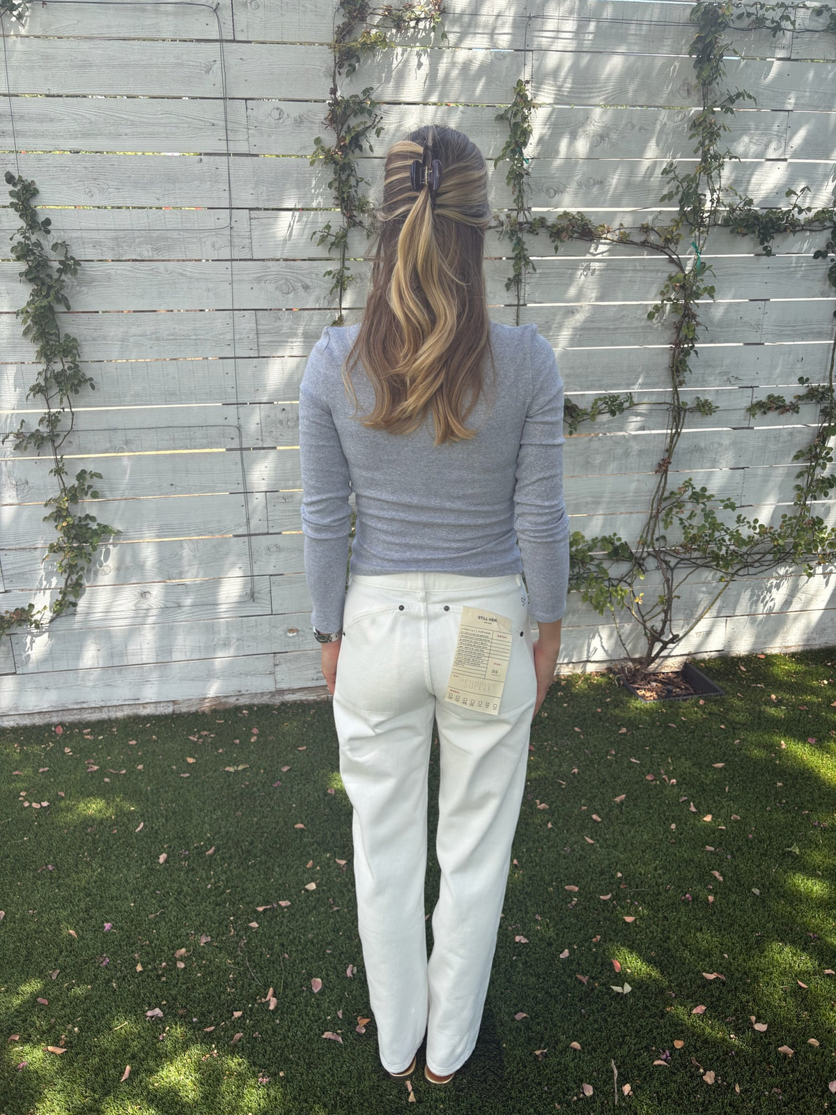 tallulah v neck top