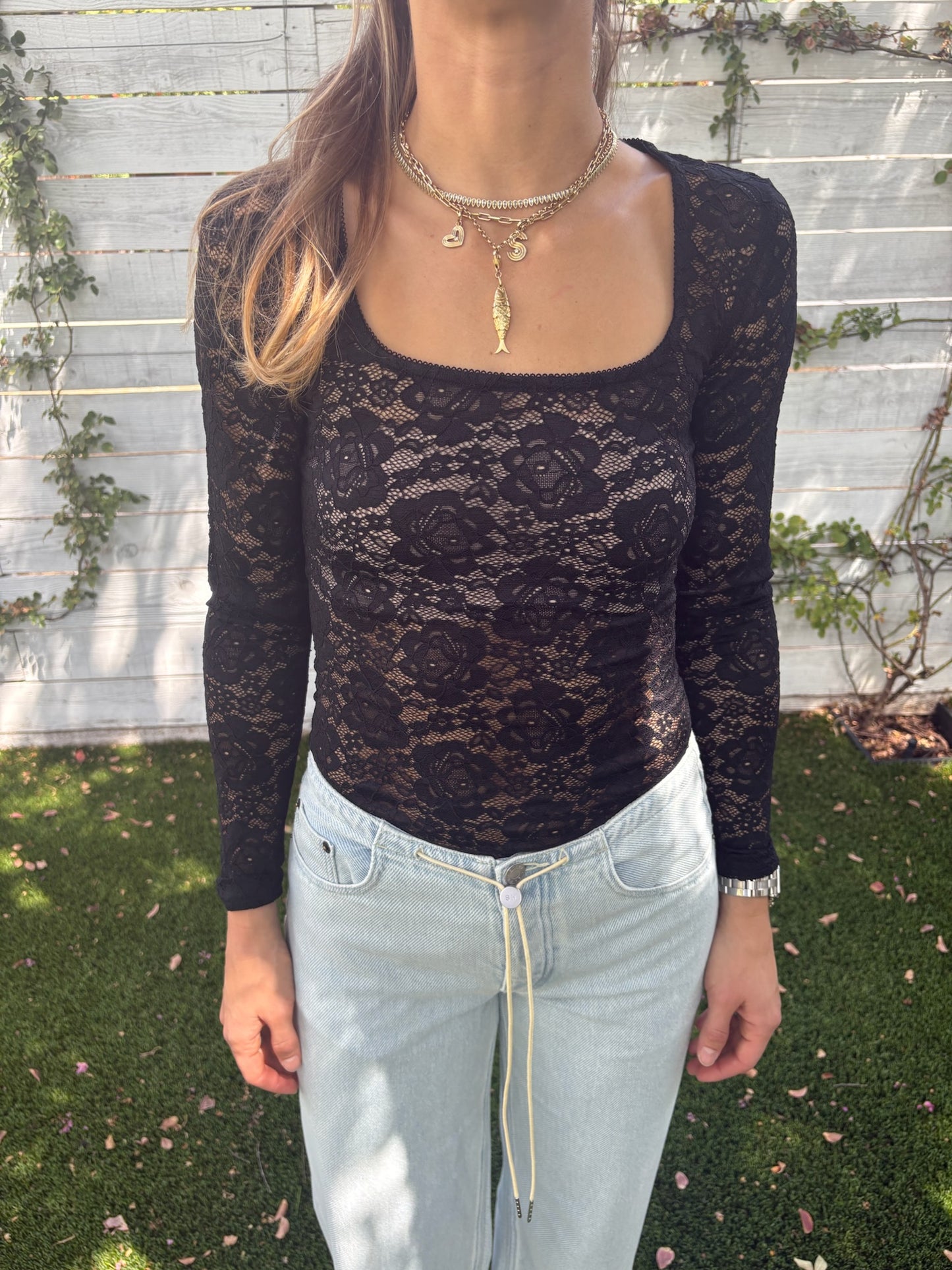 bonnie lace bodysuit