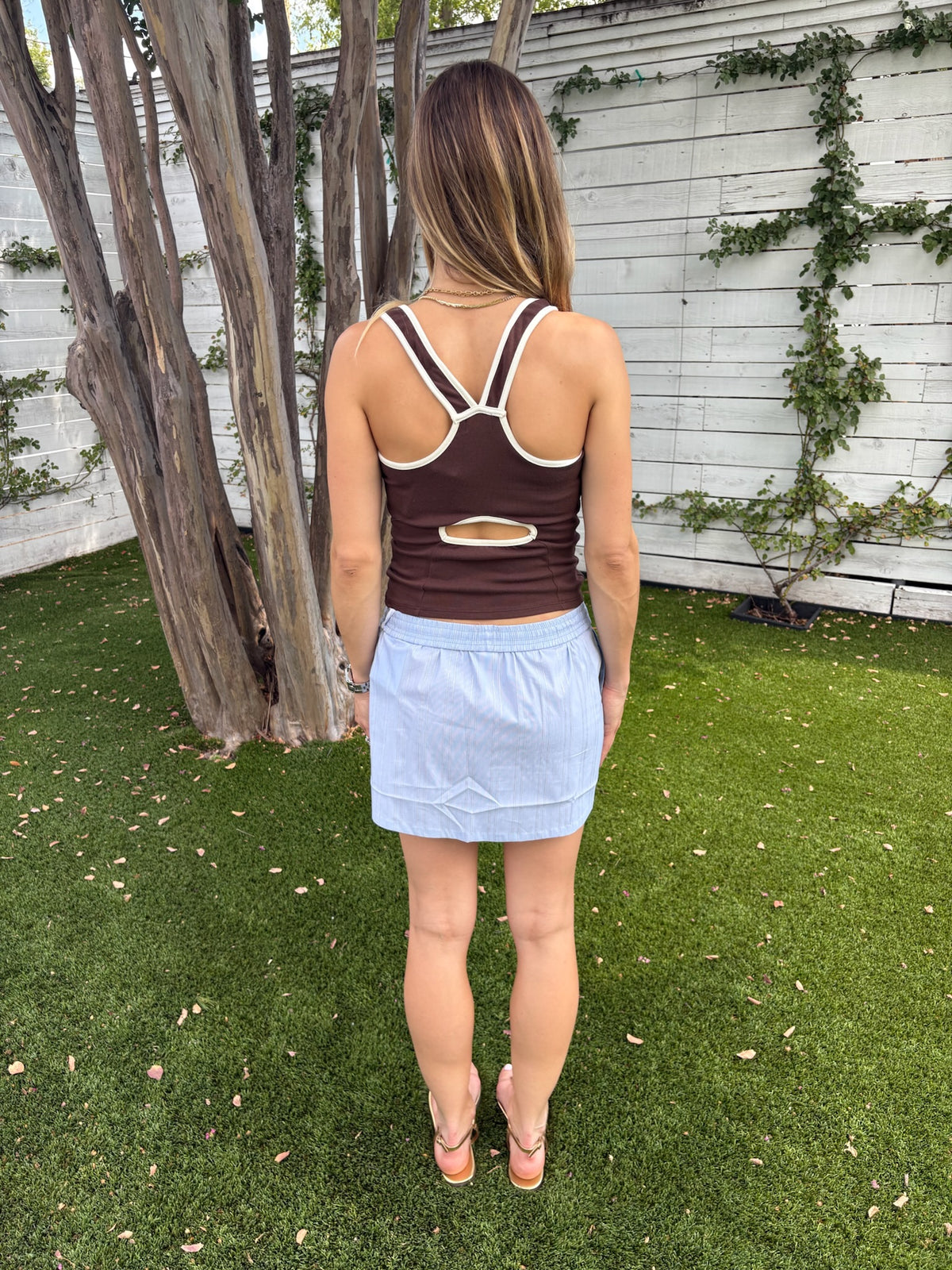 baby rib racerback tank