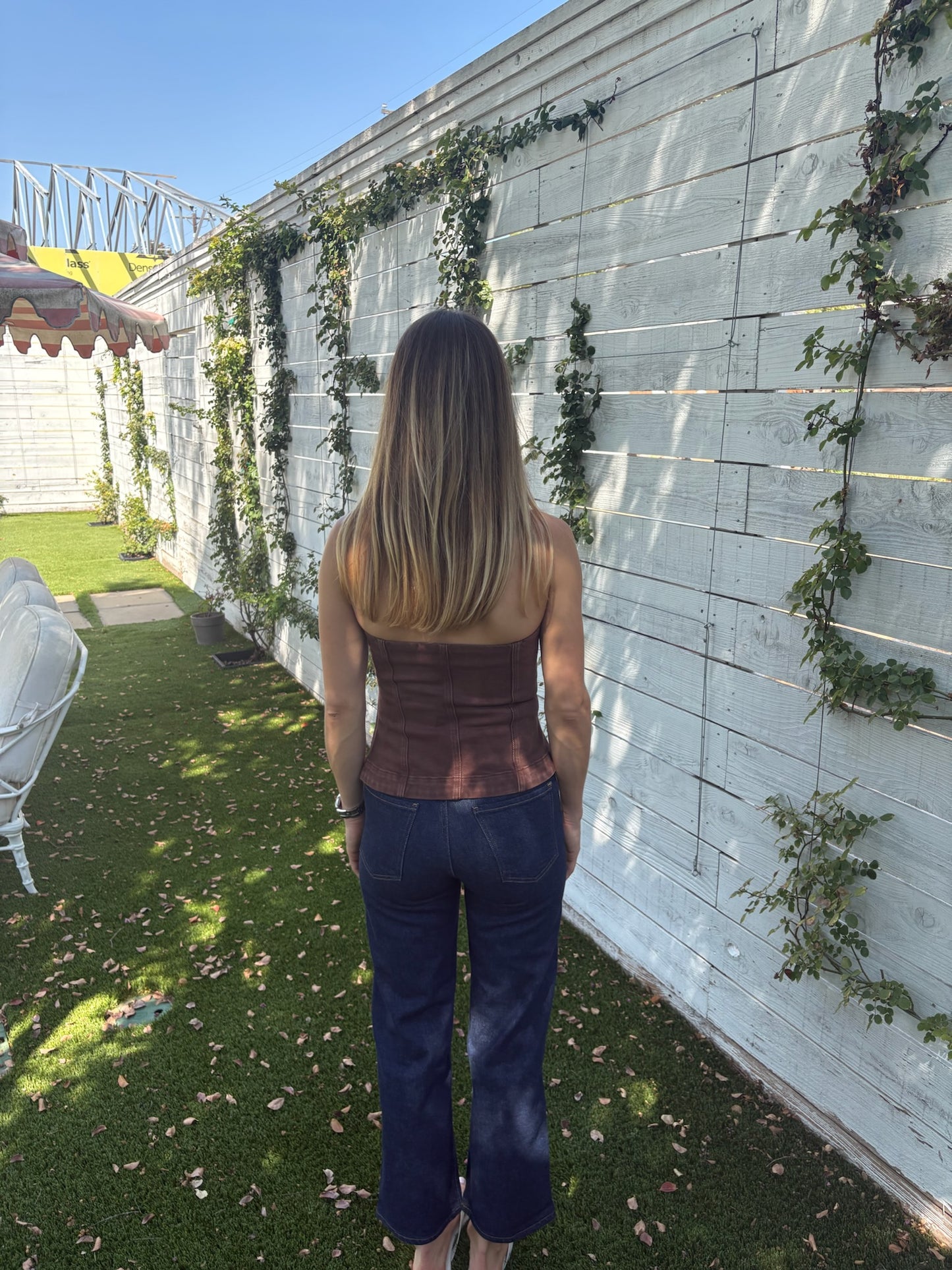 dakota denim bodice