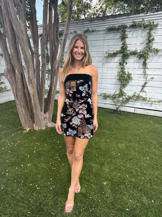 jodie embroidered dress