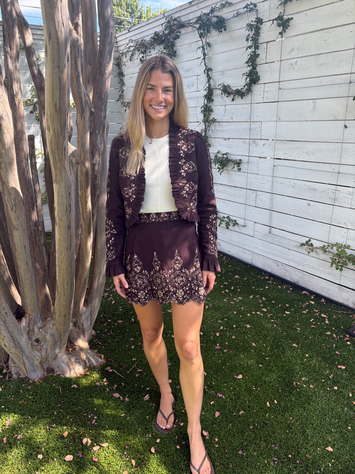 melanie mini skirt