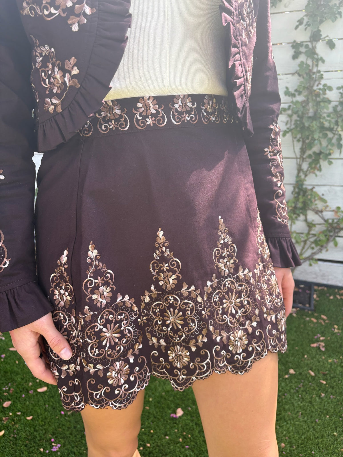 melanie mini skirt