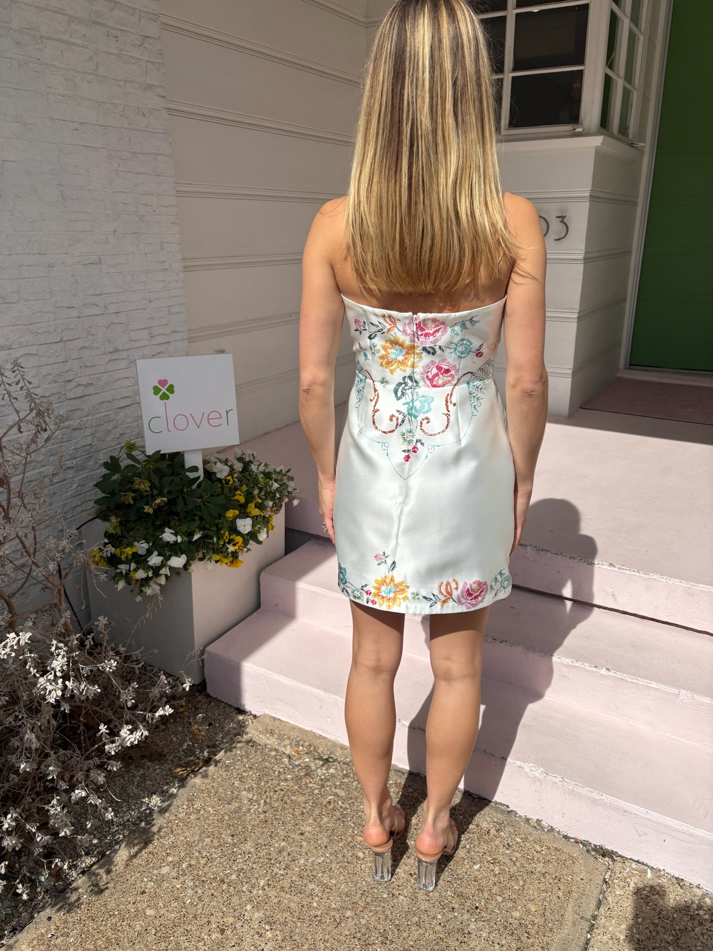 beatrix dress antique bouquet