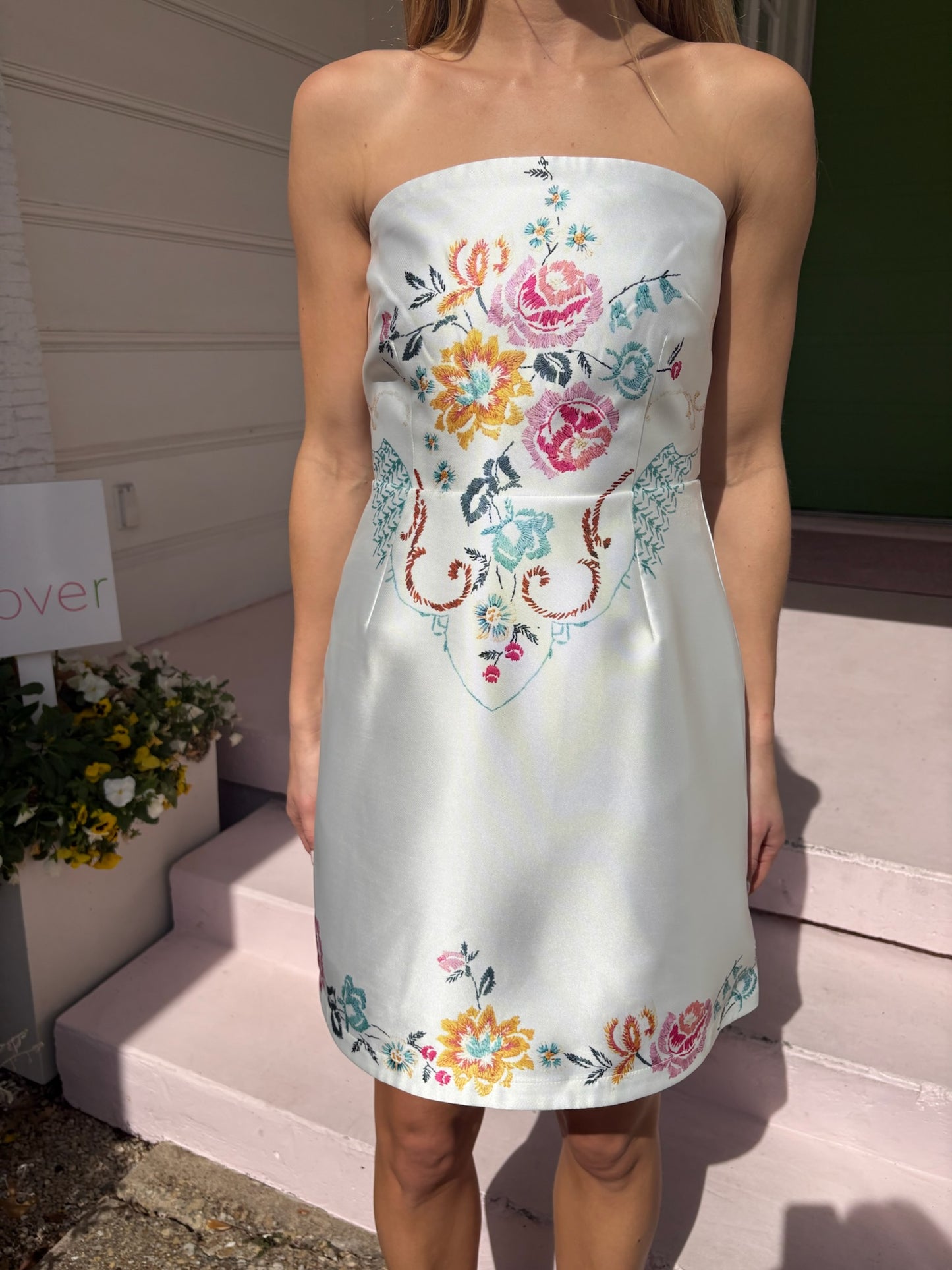 beatrix dress antique bouquet