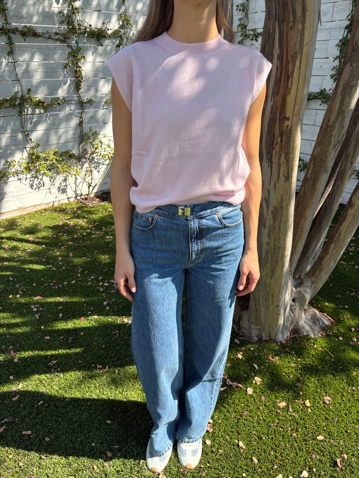 buckle jean in classic blue