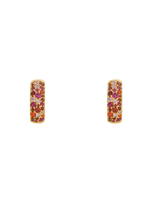 amber hoops