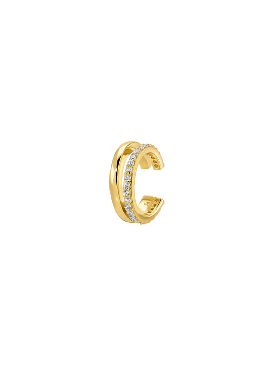 buffy double-band ear cuff